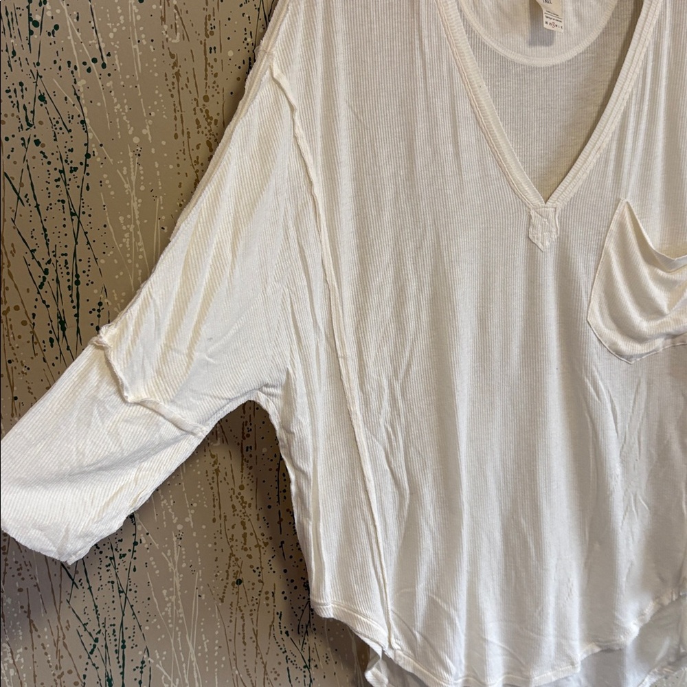 Free People We The Free Golden Gate Tee Ivory size S - Picture 4 of 6